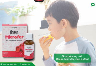 Siro bổ sung sắt cho bé Ocean Microfer mua ở đâu?