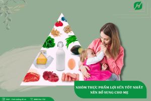 Read more about the article Nhóm thực phẩm lợi sữa tốt nhất nên bổ sung cho mẹ