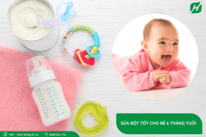 Những sản phẩm Sữa cho bé 6 tháng tuổi hiện nay