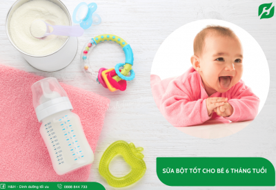 Những sản phẩm Sữa cho bé 6 tháng tuổi hiện nay