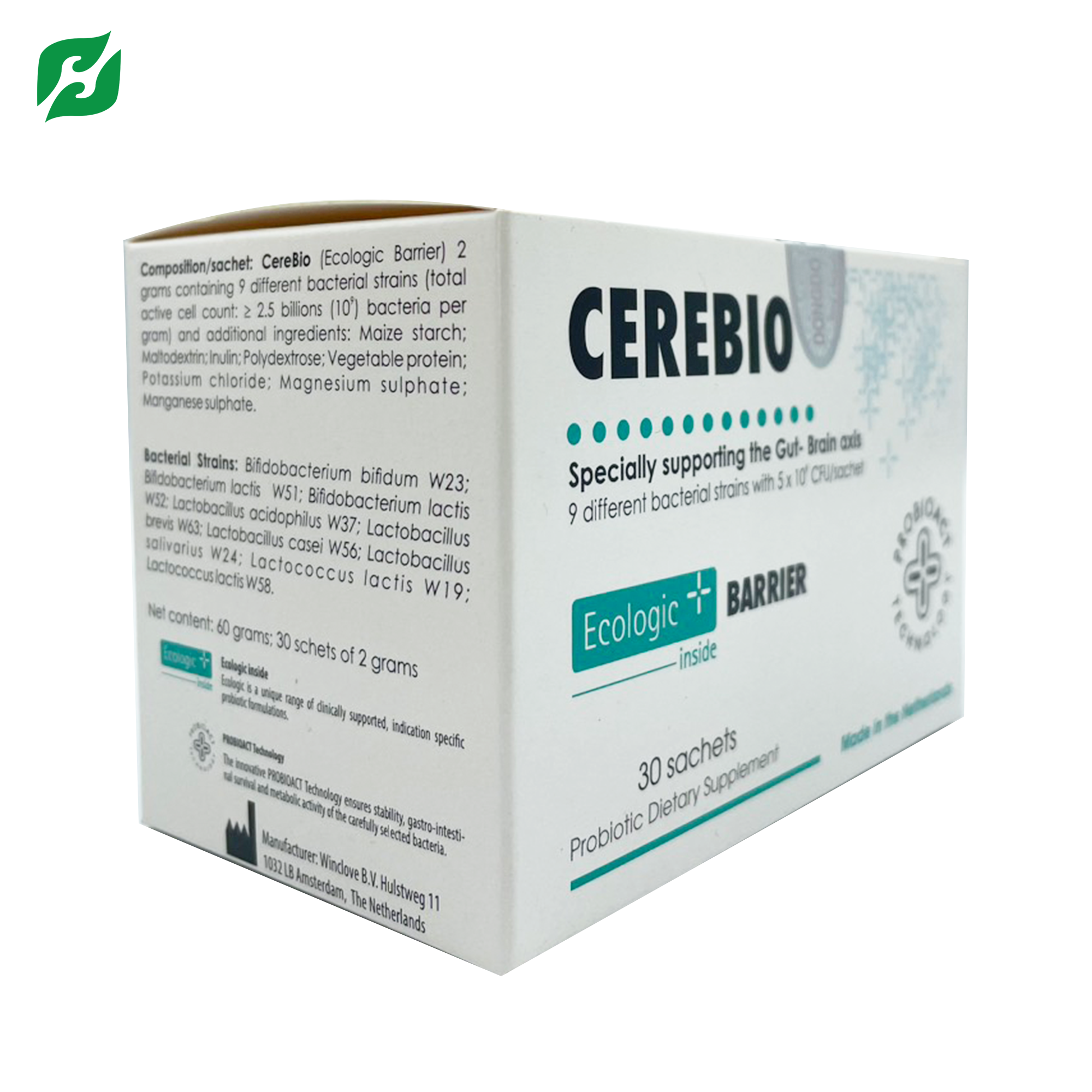Cerebio – Men vi sinh hỗ trợ cải thiện sức khỏe đường ruột