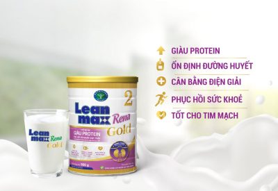 Sữa Nutricare Lean Max Rena Gold 2 – Dinh dưỡng tối ưu cho người suy thận sau khi lọc máu