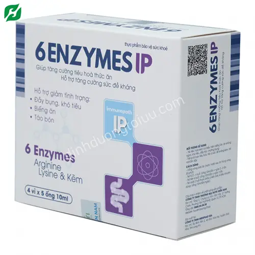 6 Enzymes IP men tieu hoa