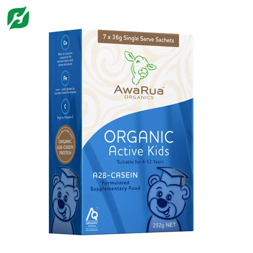 Sữa bột công thức AwaRua Organic Active Kids với đạm A2β-Casein
