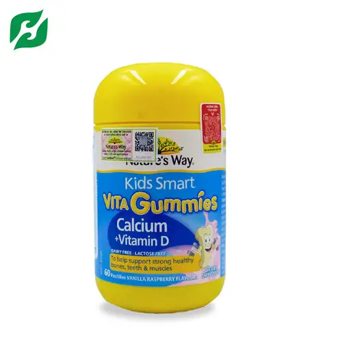 Nature's Way Kidsmart Vita Gummies Calcium + Vitamin D