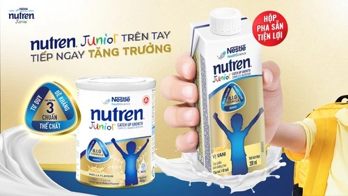 Review sữa Nutren Junior 