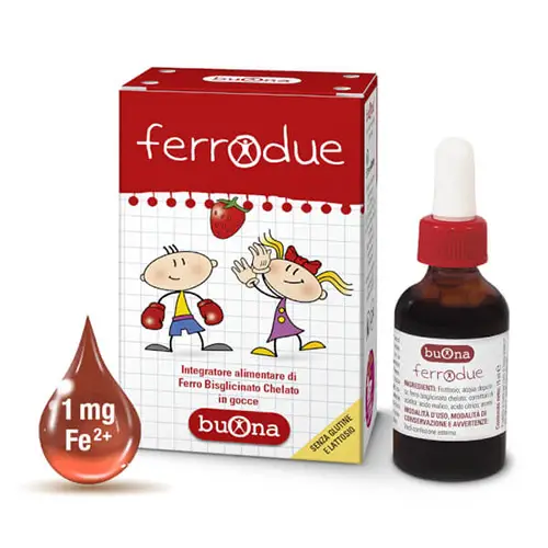 Ferrodue 15ml – Bổ sung sắt cho trẻ dạng nhỏ giọt