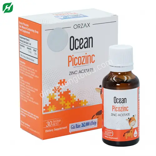 Ocean Picozinc - Siro bổ sung kẽm, giúp bé tiêu hóa tốt