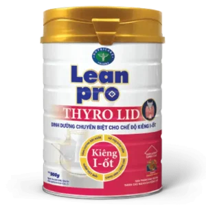 Read more about the article Sữa Lean Pro Thyro Lid 900g – Dinh dưỡng tối ưu cho người kiêng I-ốt, bệnh lý tuyến giáp