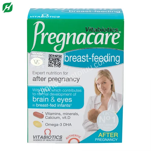 Viên uống lợi sữa Pregnacare breast-feeding dành cho phụ nữ sau sinh