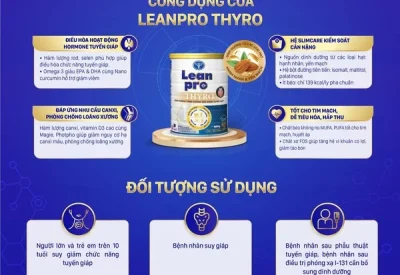 Sữa Nutricare Lean Pro Thyro có tốt không?