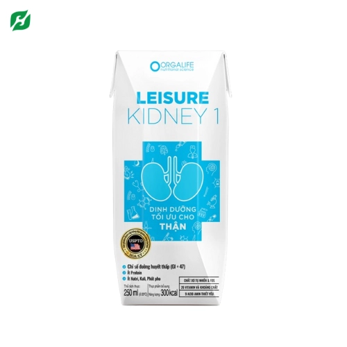 Leisure Kidney 1 – Dinh dưỡng tối ưu cho người bệnh thận có ure huyết tăng