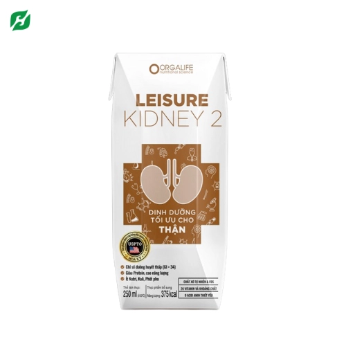 Leisure Kidney 2 – Dinh dưỡng tối ưu cho người bệnh thận có lọc máu