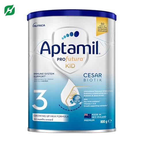 Sữa Aptamil Profutura KID CESARBIOTIK 3 – Dinh dưỡng cho trẻ từ 24 tháng tuổi trở lên