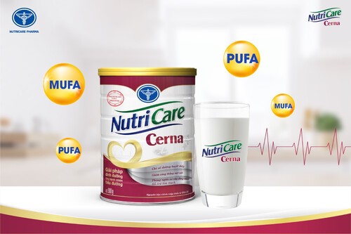 Sữa Nutricare Cerna giải pháp dinh dưỡng cho người tiểu đường